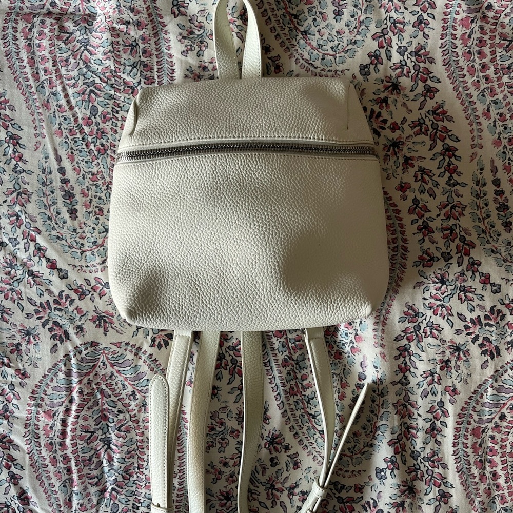 KARA White Mini Backpack - Picture 11 of 16